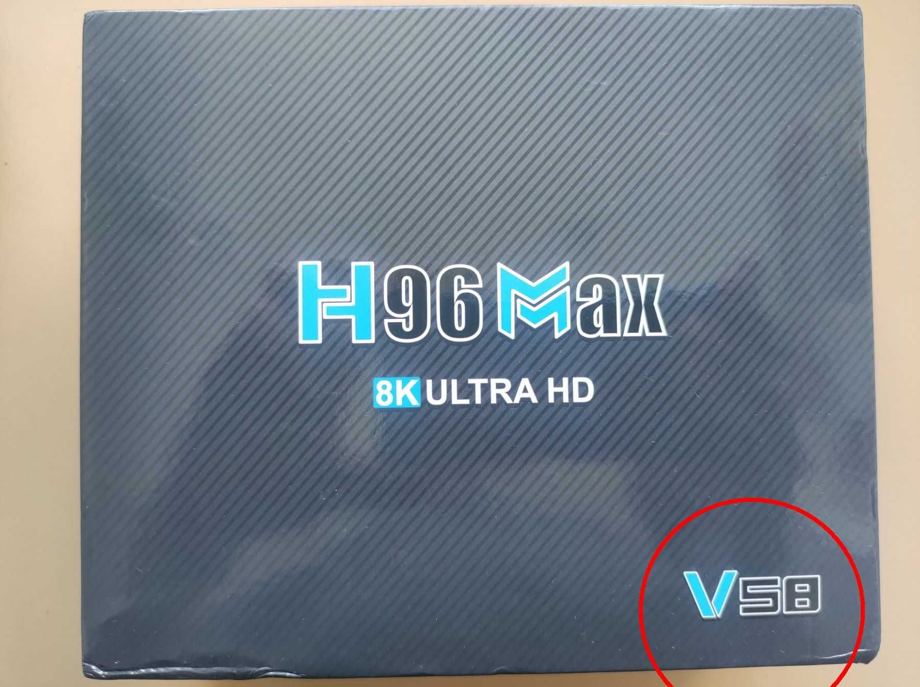 TvBox H96 MAX V58 4/32 чип Rockchip RK3588 - самый мощный медиаплеер