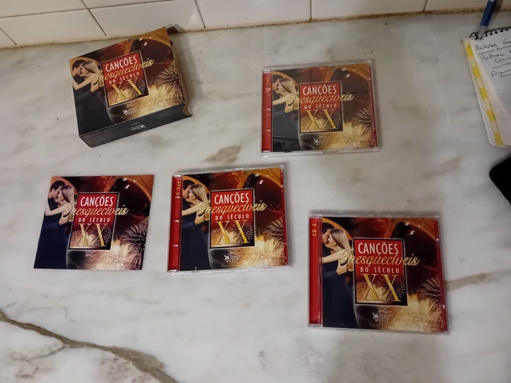 Colecção Cds Canções Inesquecíveis do Século XX