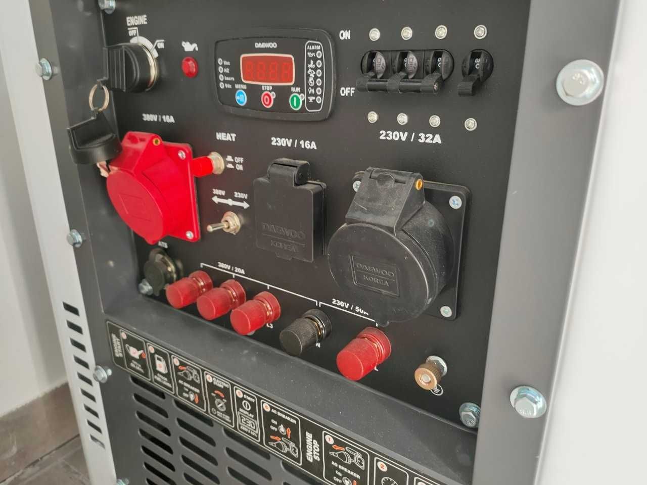 Agregat Generator Prądotwórczy 8kW 3-faz z SZR Daewoo DDAE 11000DSE-3