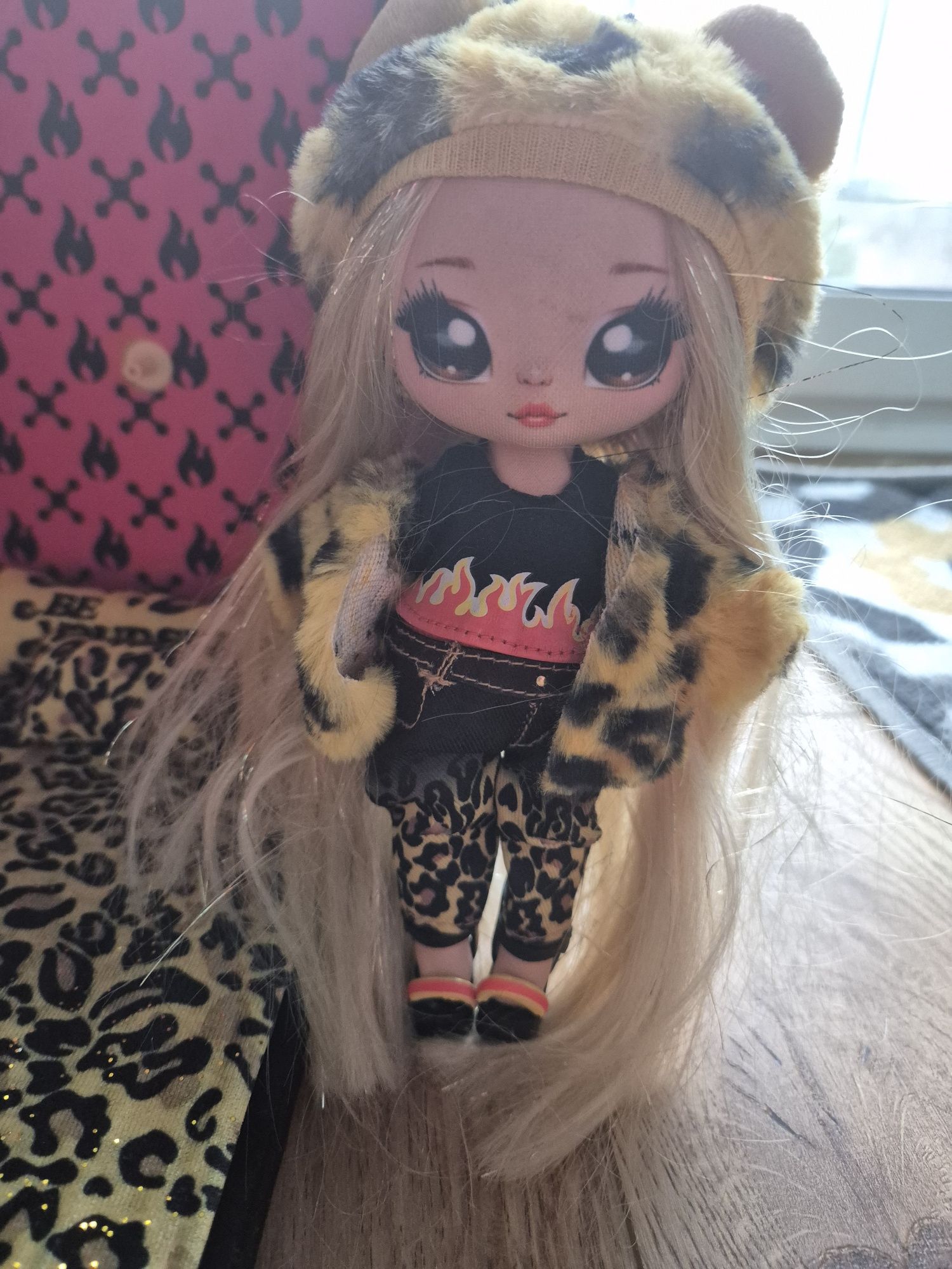 Lalka nanana surprise jaguar plecak 3w1 sypialnia glamour