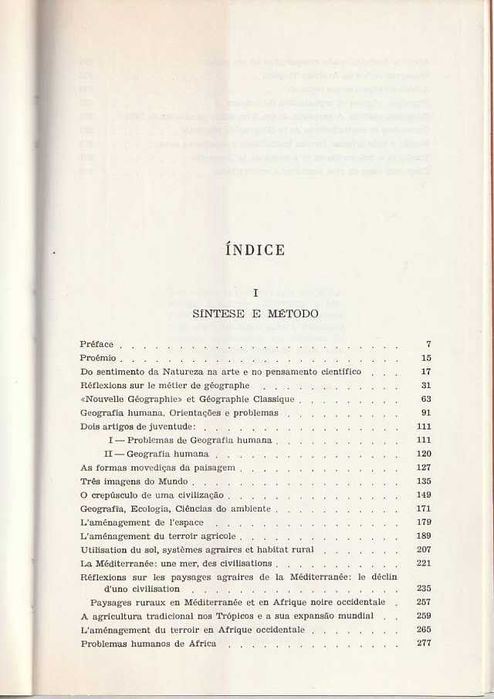 Opúsculos geográficos Vol. 1 – Síntese e método-Orlando Ribeiro
