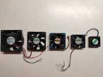 Ventoinha Arrefecimento de 12v | 5V | Cooler Case e CPU Fan (Vários)
