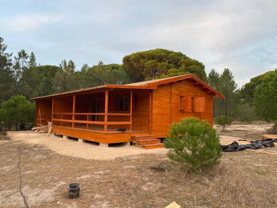 Casa de Madeira,  Bungalow, Pré-Fabricada T.3