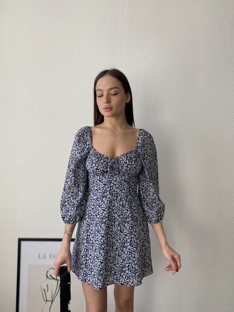Сукня сарафан в квітковий принт h&m / платье сарафан в цветочный принт