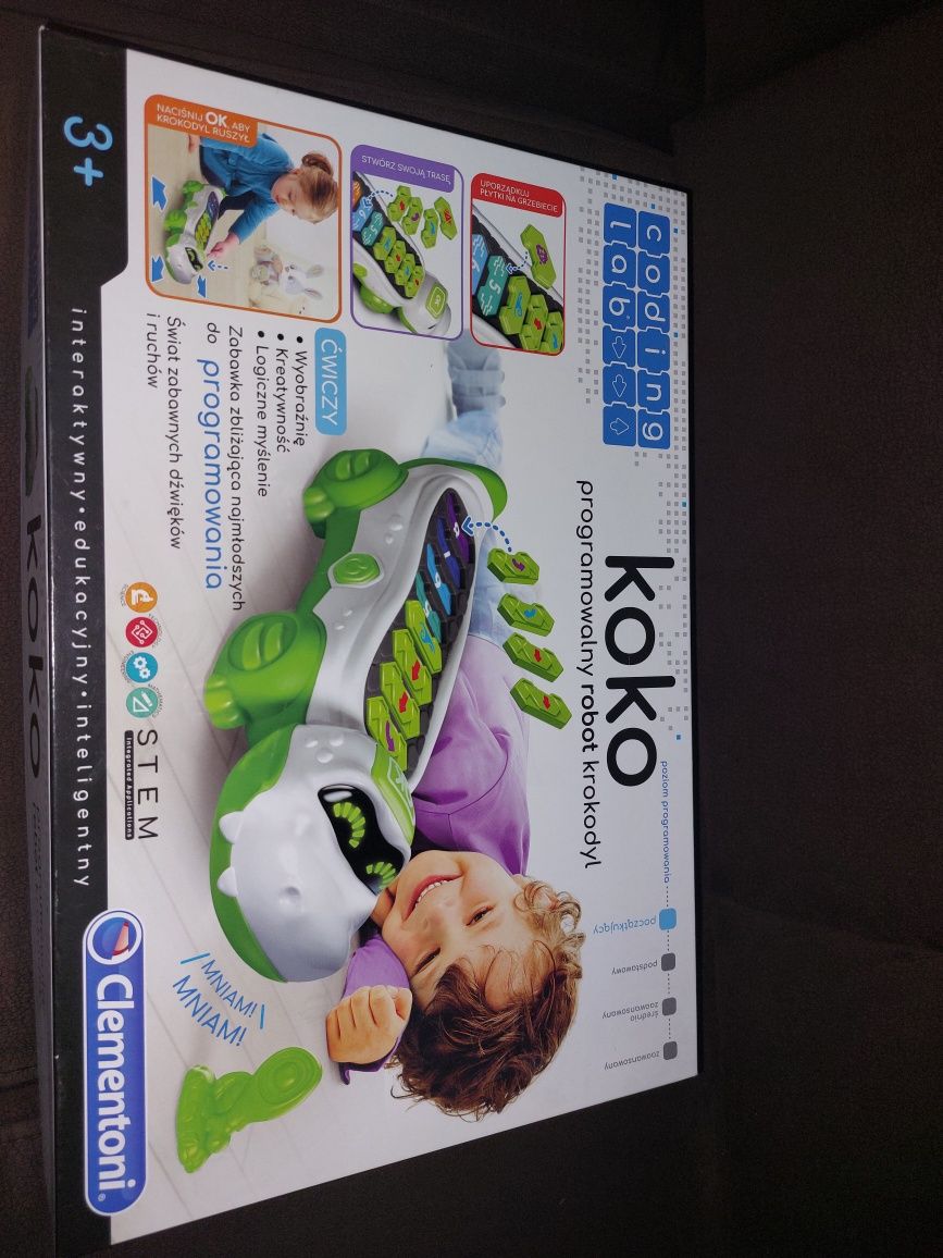 Koko Programowalny robot krokodyl Clementoni