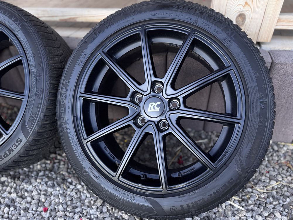 Felgi Koła 17 5x112 Audi Skoda VW Cupra Opony