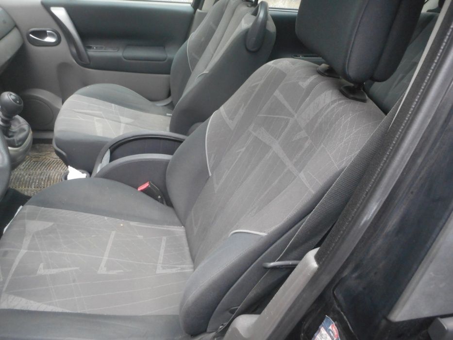 Renault Scenic,2004rok,1,9DCI,przeznaczony na części,grafitowy metalik