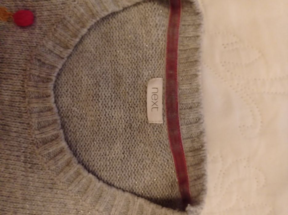 Sweter dziewczęcy Flaming NEXT 12 lat, rozmiar 152. Bluza NEXT flamin