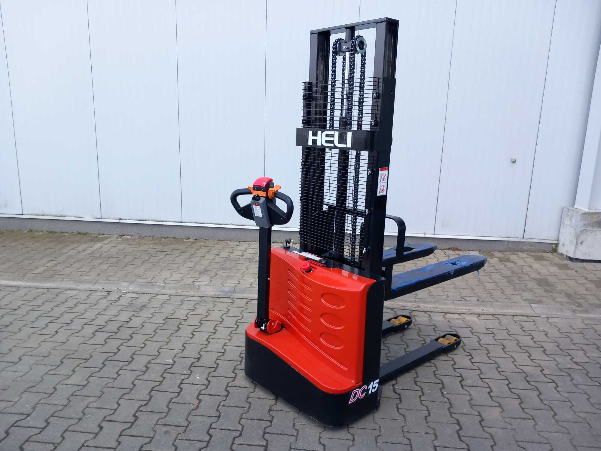 Wózek Sztaplarka Elektryczna Heli 1500kg Maszt 2500mm 2025r