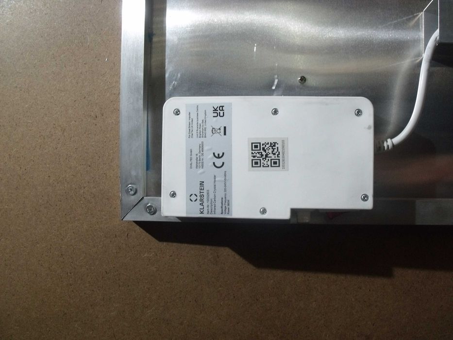 Grzejnik panelowy na podczerwień 80x120 cm 960W Klarstein Smart