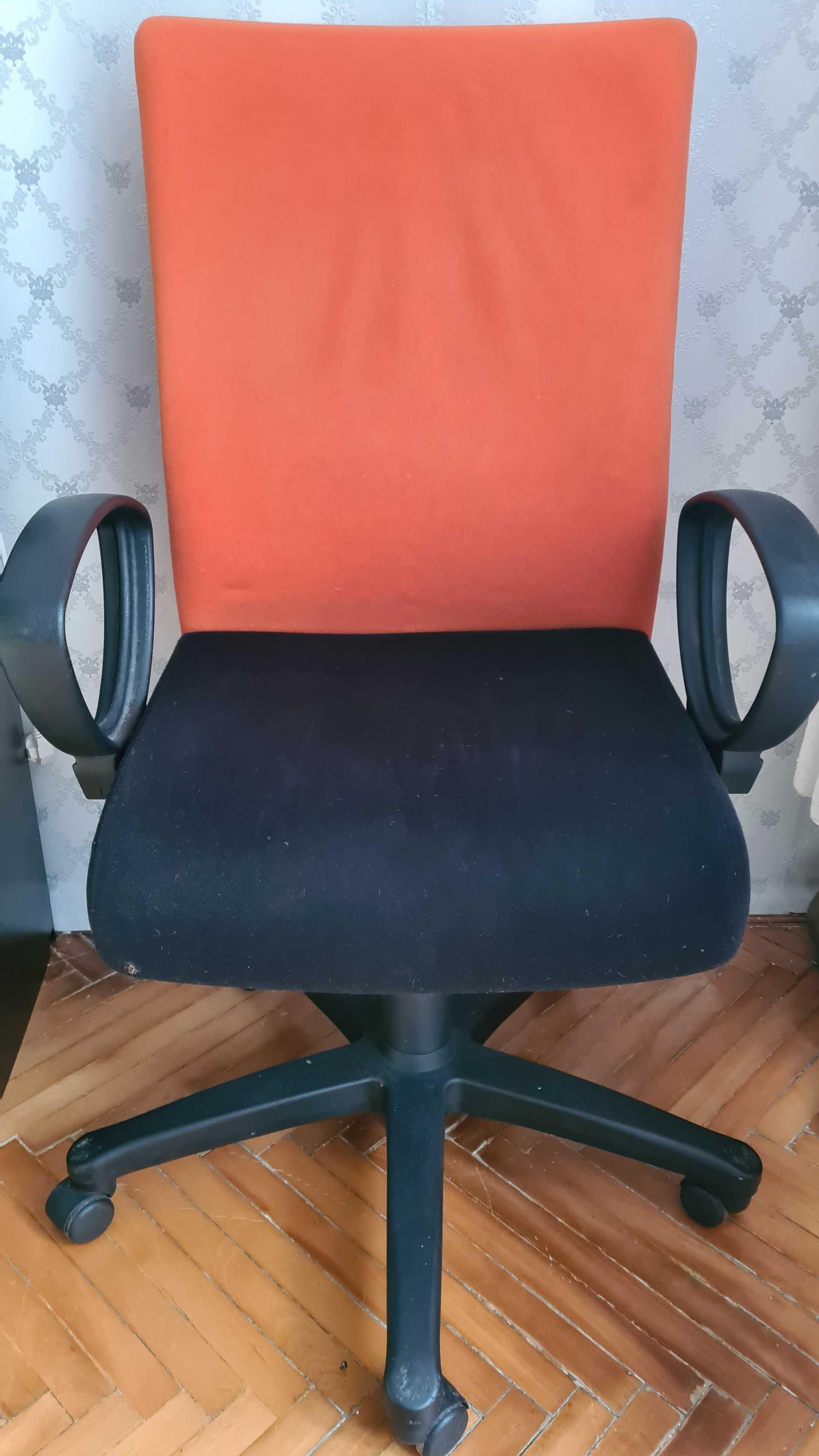 Biurko kolor wenge i krzesło