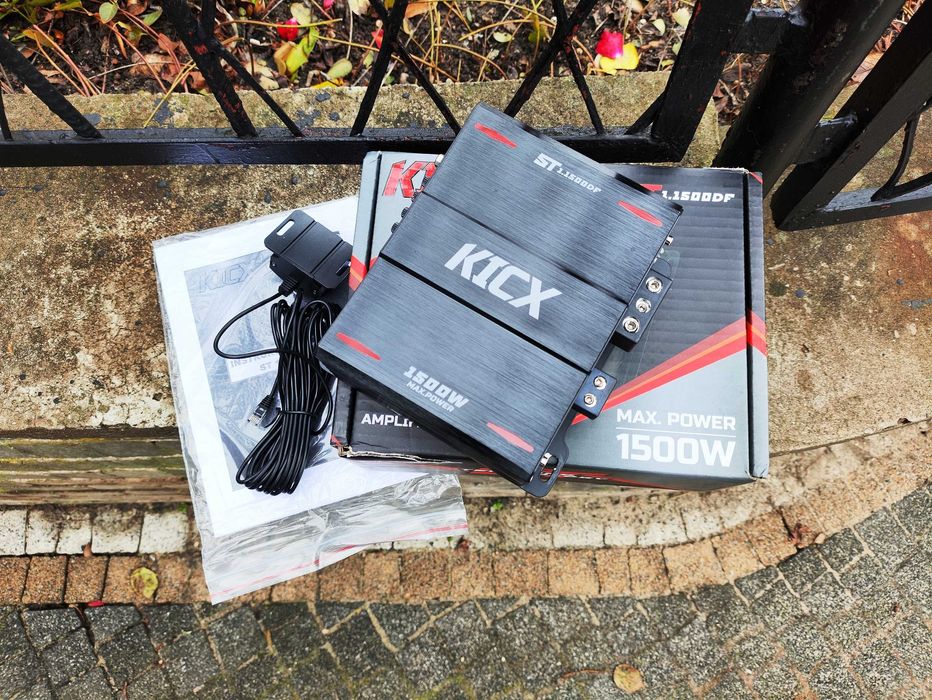 Wzmacniacz samochodowy 1 kanałowy monoblok KICX ST-1.1500DF, Wys.darmo