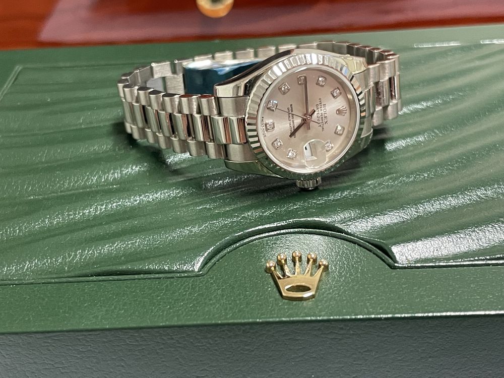 Rolex Datejust 26 Ouro Branco