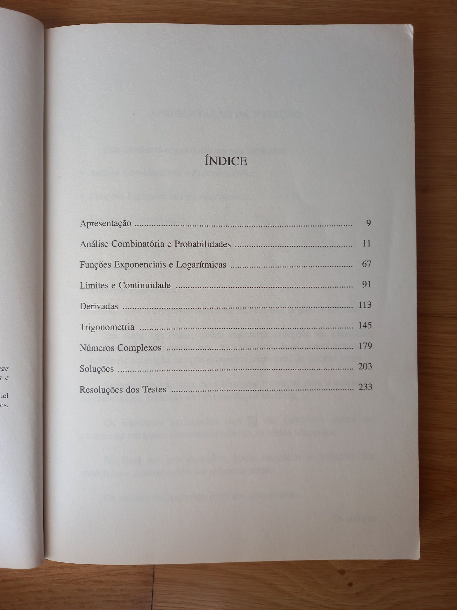 Problemas de Matemática A Editorial Presença 12° ano