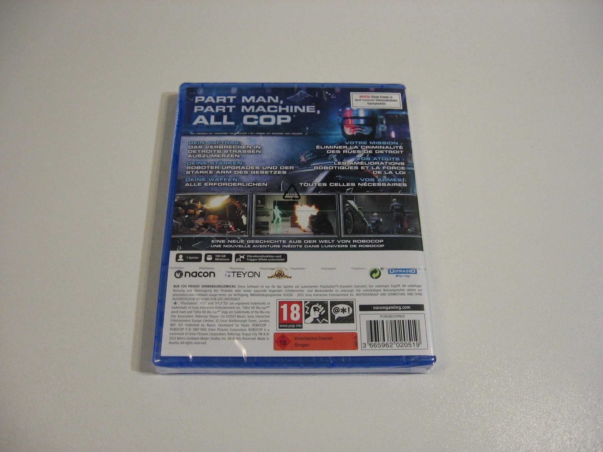 RoboCop Rogue City PL - GRA Ps5 - Opole 4079