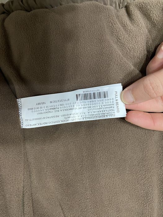 Casaco quente pull e bear