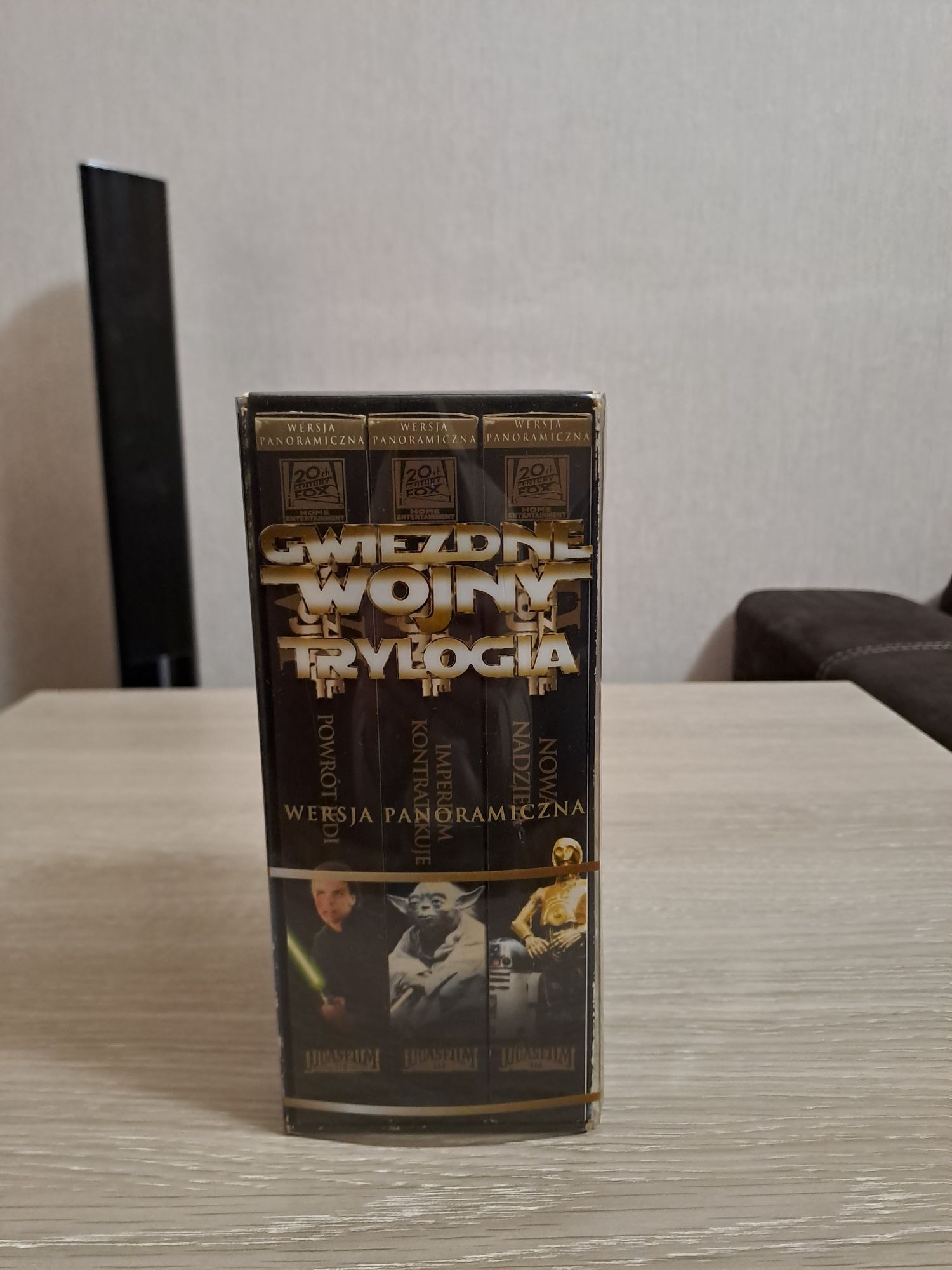 Trylogia STAR WARS na VHS