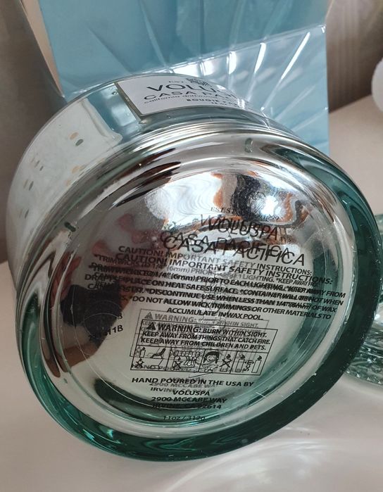 VOLUSPA Corta Casa Pacifica Świeca 312g

Nowa,piękna naturalny wosk