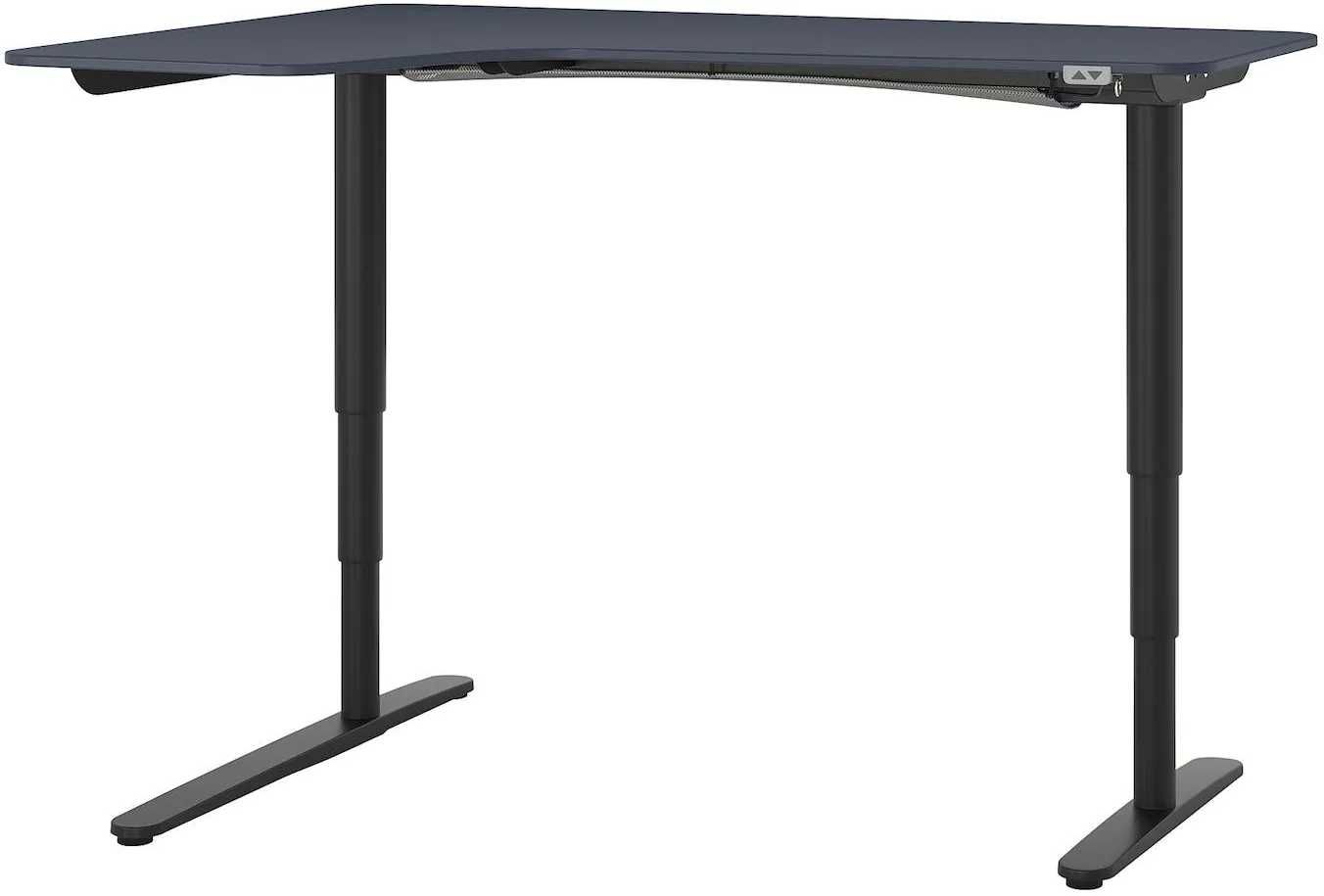BEKANT biurko z elektryczną regulacją wysokości 160x110cm Ikea
