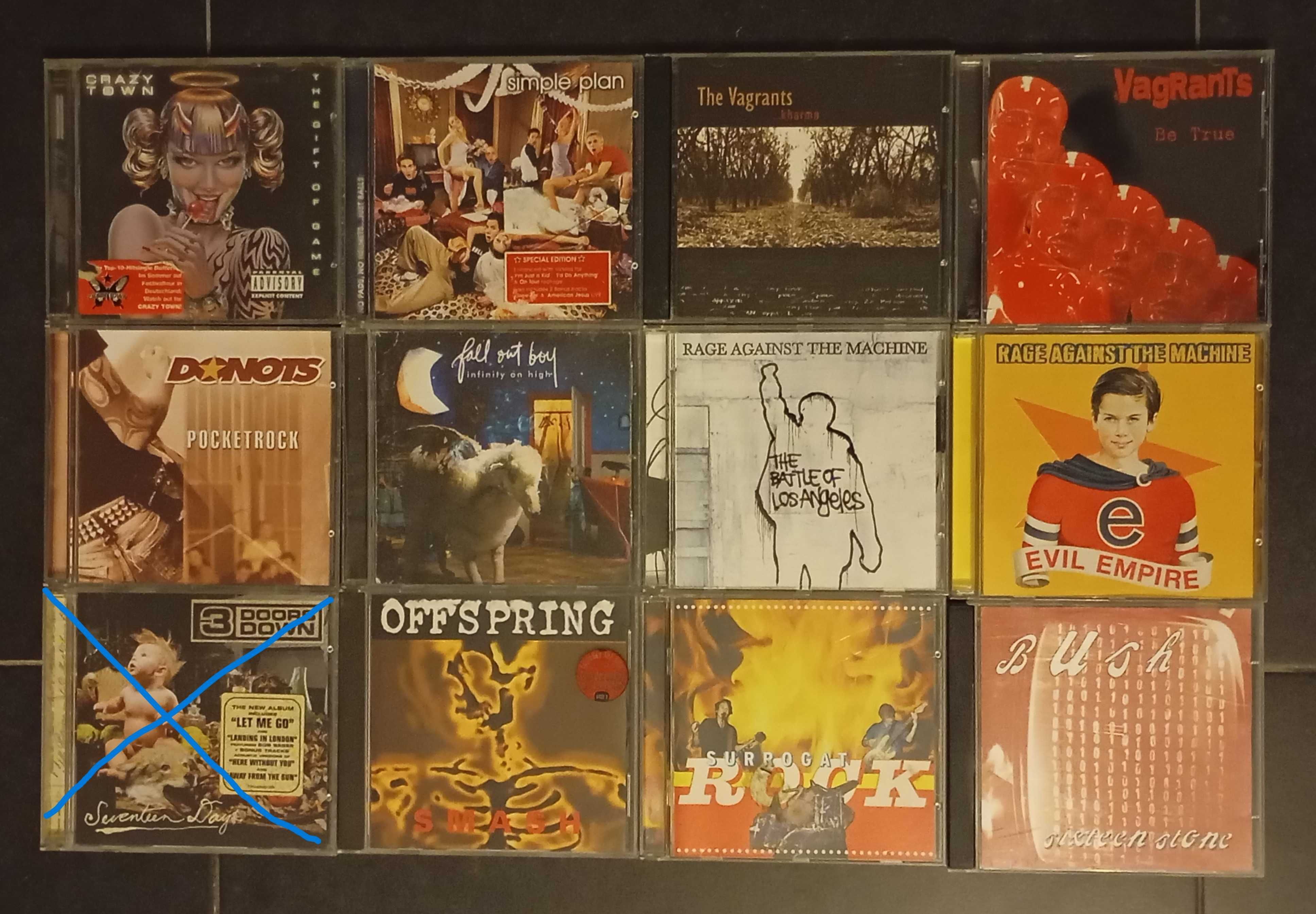 112 CDs (Pop/Rock, Hard Rock, Alternative Rock, Metal) desde 3€