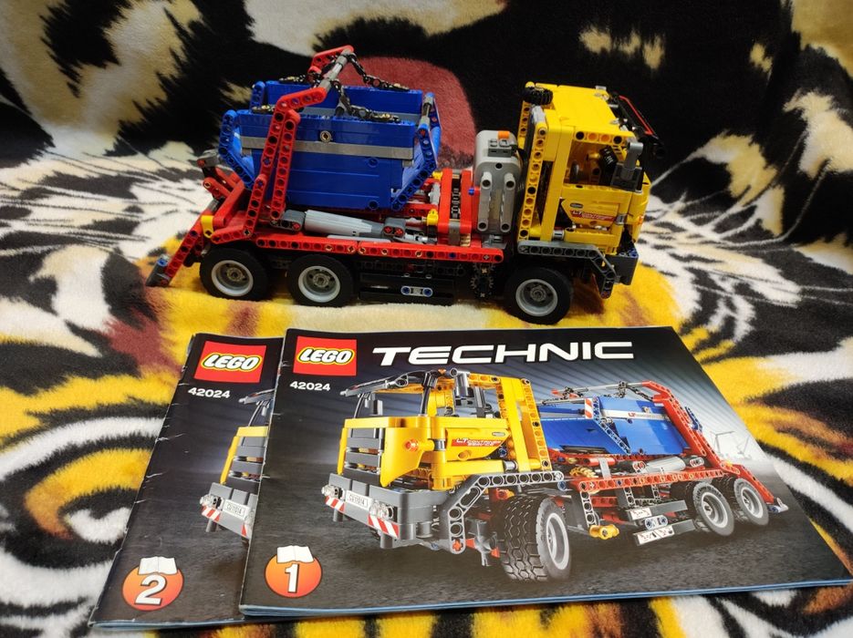 Śmieciarka LEGO Technik 42024 + silnik