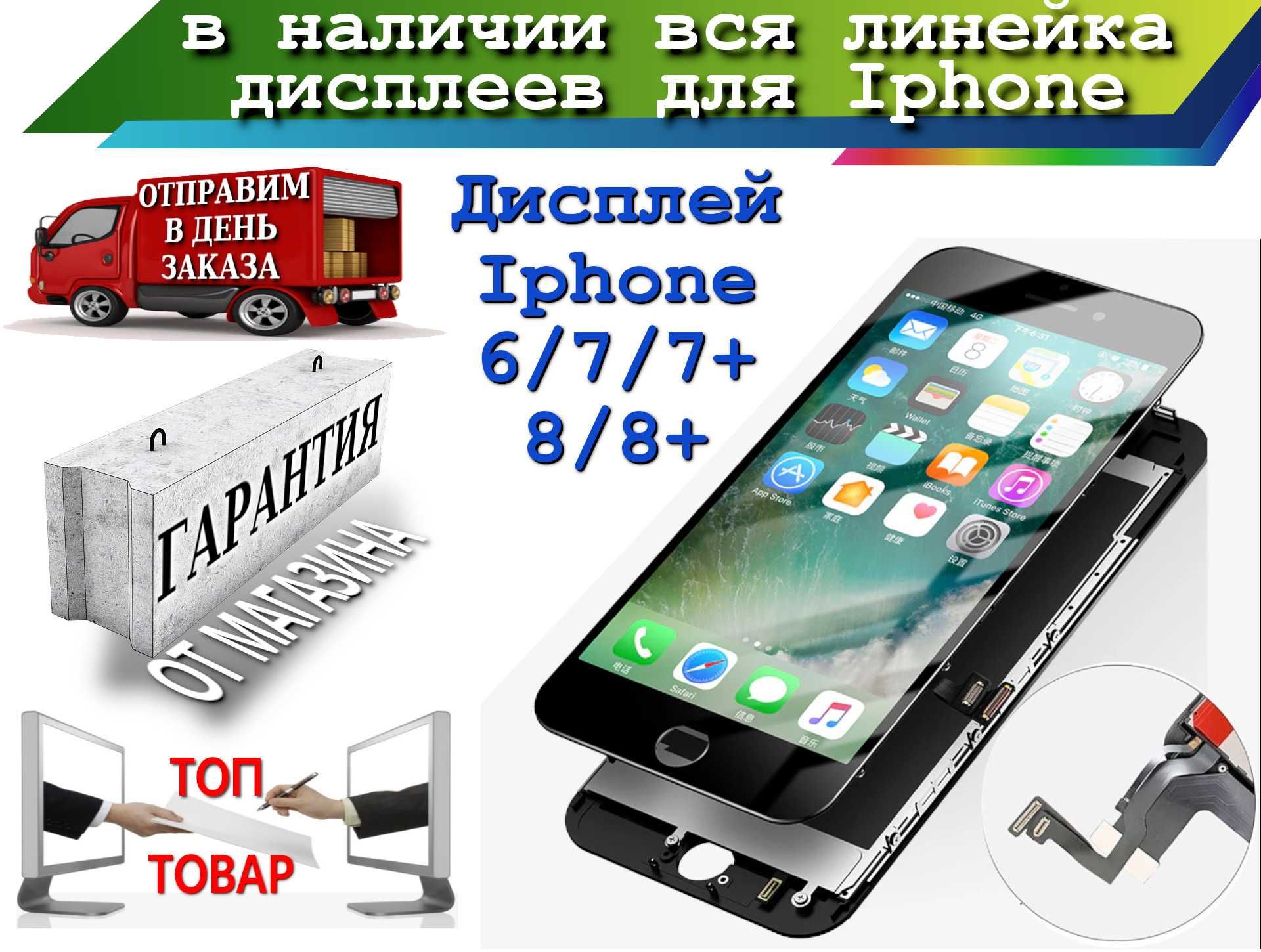 Дисплей iPhone 7 Plus производитель Tianma и др. запчасти для Айфон