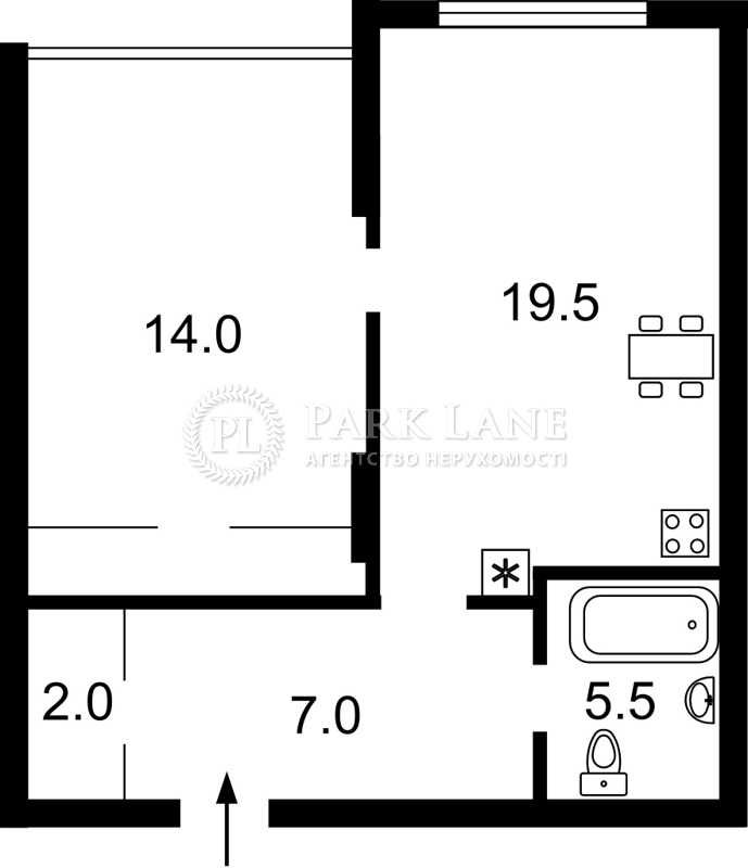 Продаж 1-к 49 м2 з ремонтом в ЖК Венеція, Рудницького Степана, 19/14 !