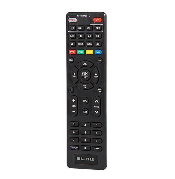 Mini tuner cyfrowy telewizji naziemnej DVB-T2 USB Blow 6000FHD + pilot
