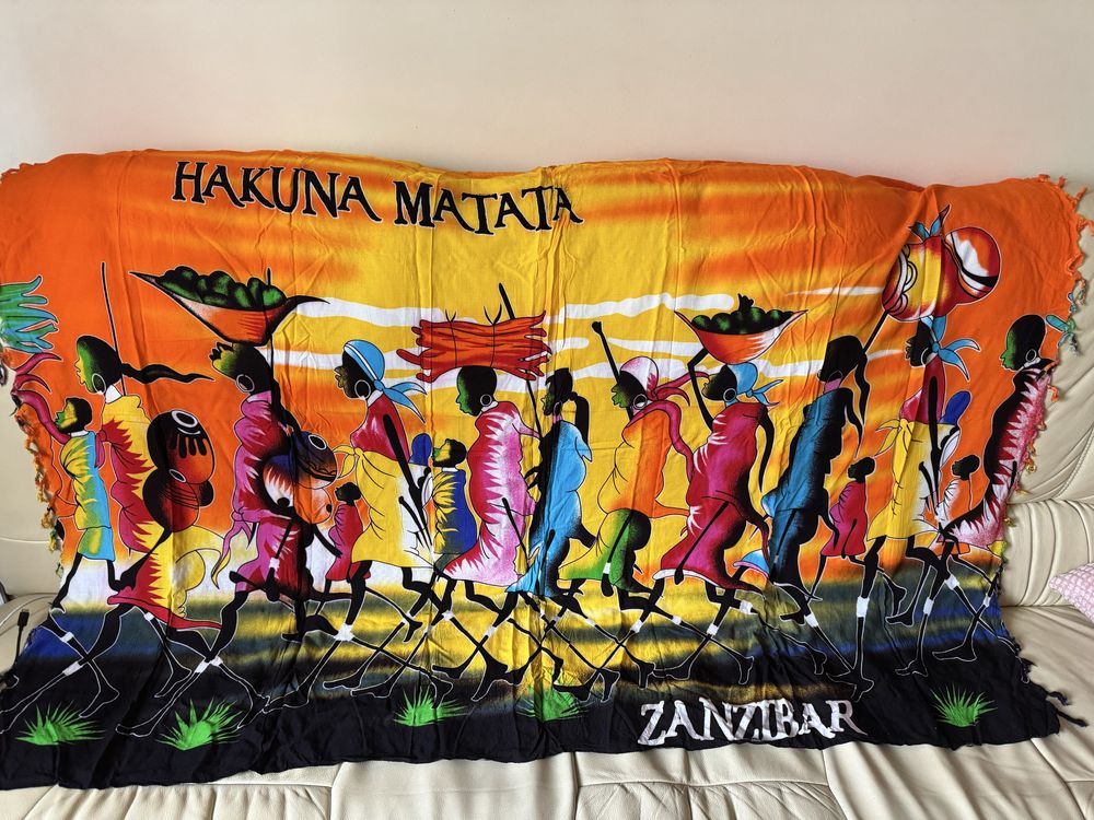 Chusta pareo Zanzibar 110x150