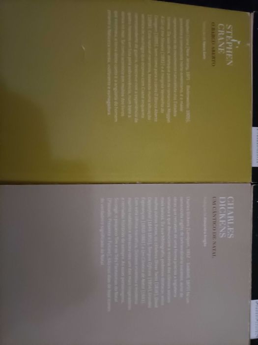 15 Livros  S. Crane, Charles Dickens/Outros, A PARTIR DE