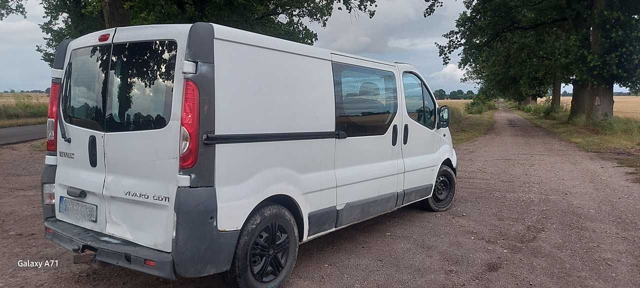 Opel Vivaro 2.0 Long 2008r 114KM 6-Osob Holenderka DB stan!Zamiana!