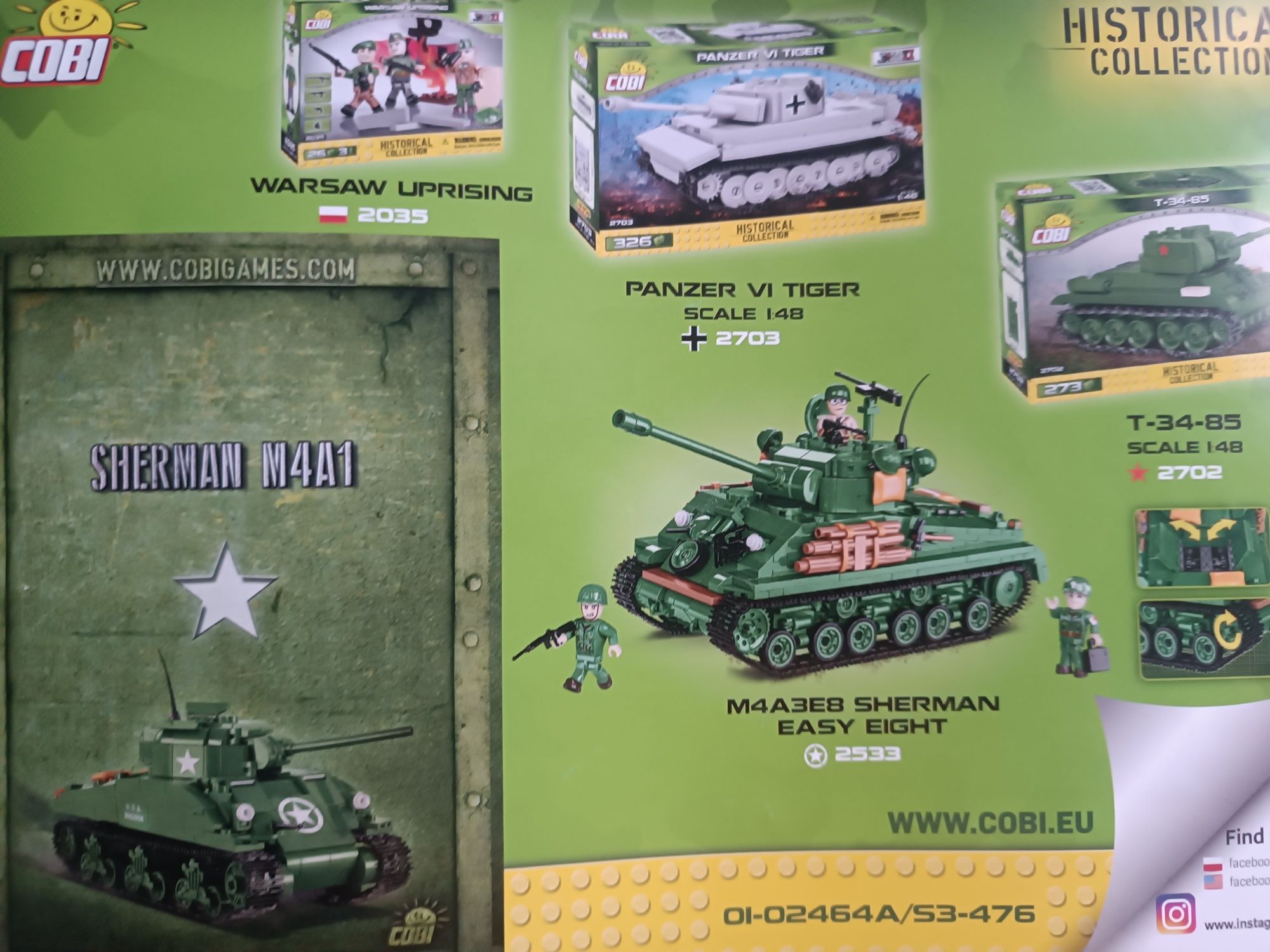 Sherman M4A1 COBI-2464A