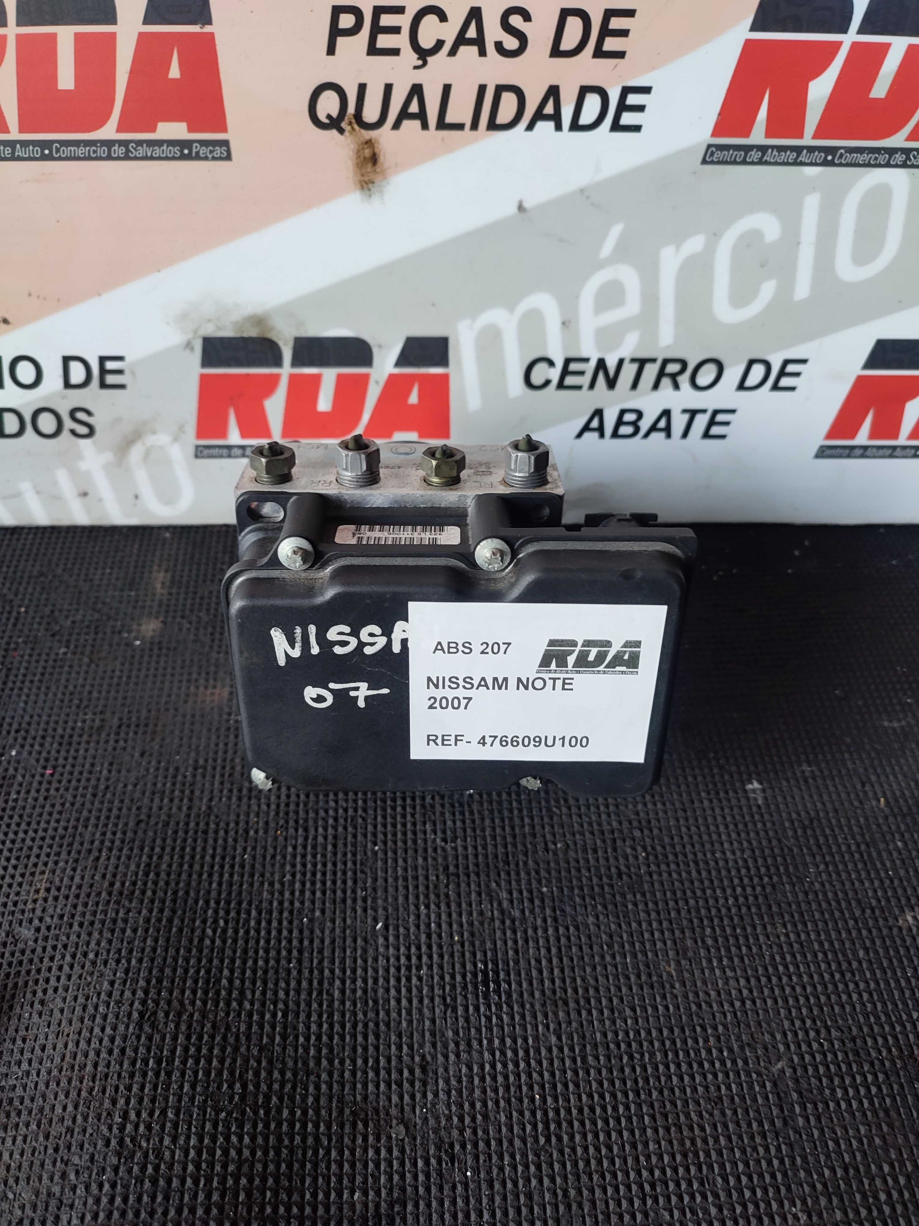 ABS - 207 NISSAN NOTE 2007 REF - 4766.09U.100