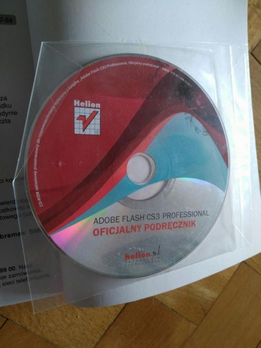 Adobe Flash CS3 + płyta . OFERTA