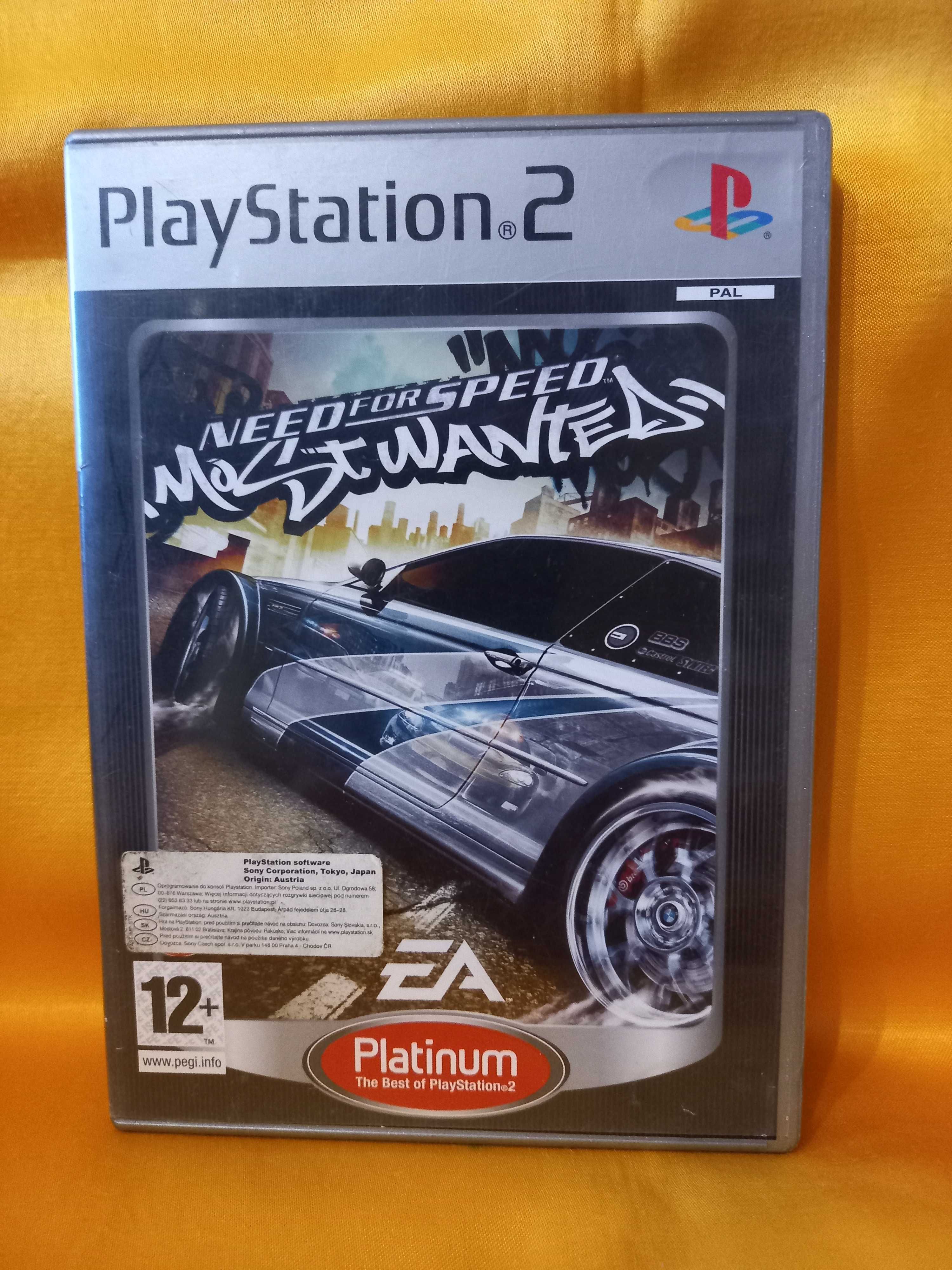 [Polska wersja] Need for Speed Most Wanted NFS MW PS2 PlayStation 2