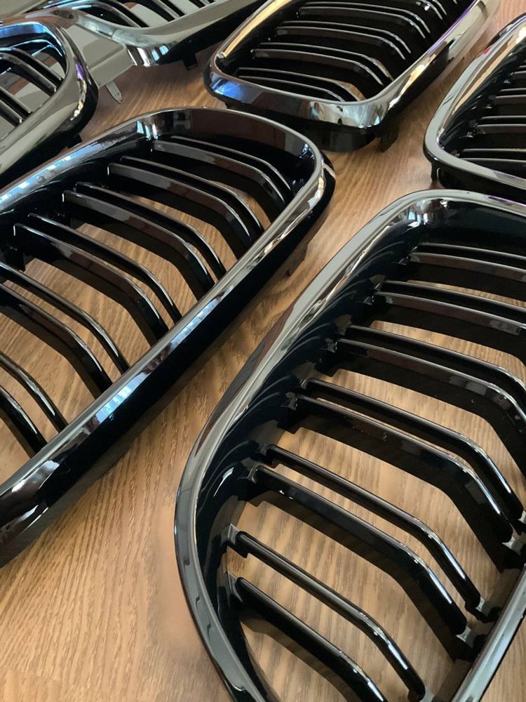 Решетка ноздри бмв BMW F10 E60 F30 Е90 G20 G30 F25 F15 G05 F48 F07 F34