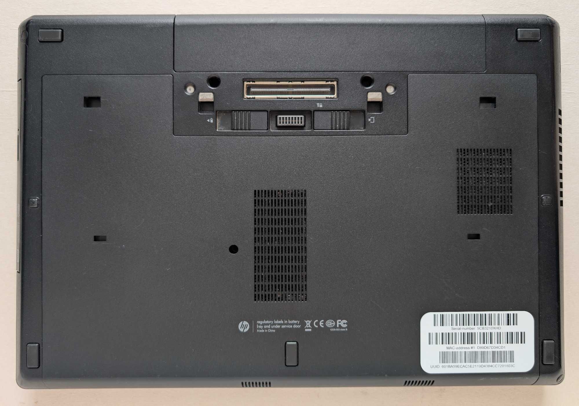 Laptop HP ProBook 6570b/15.6"/i5-3340M-3.4GHz/16GB/SSD240/3G/Win10 Pro