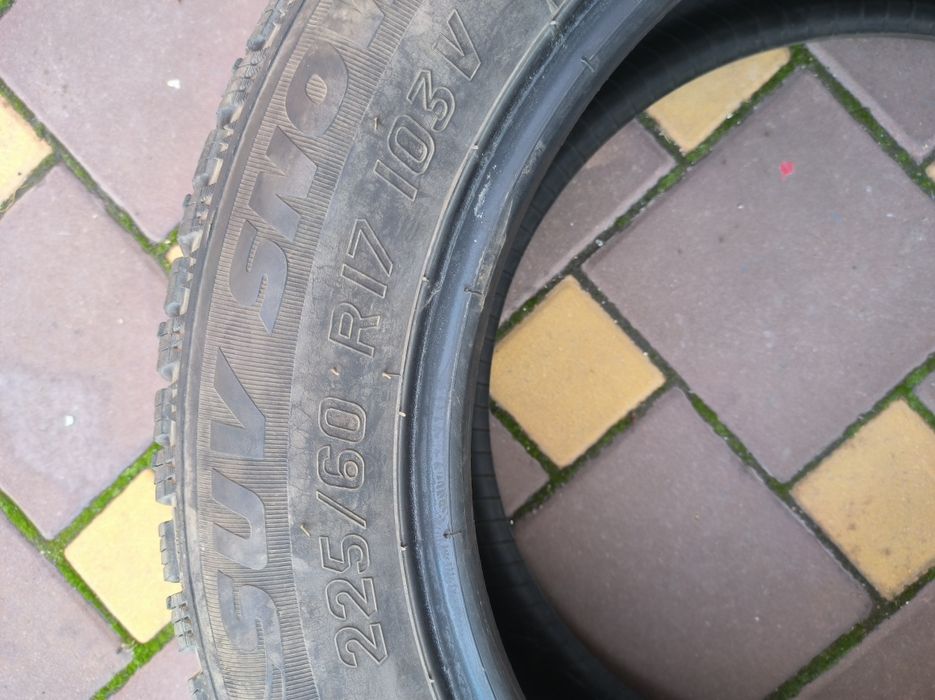 Комплект резины автомобильной Kormaran 225/60 r17 зимняя резина протек