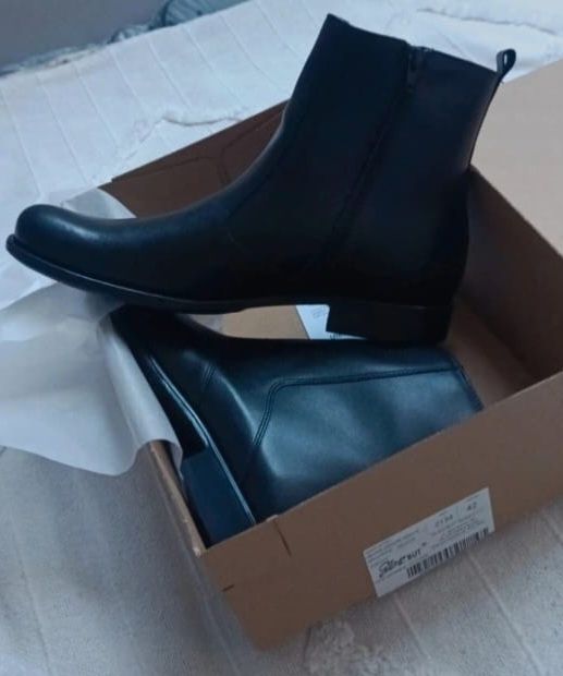 Nowe Sztyblety skóra naturalna rozmiar 42 marka Glanzbut