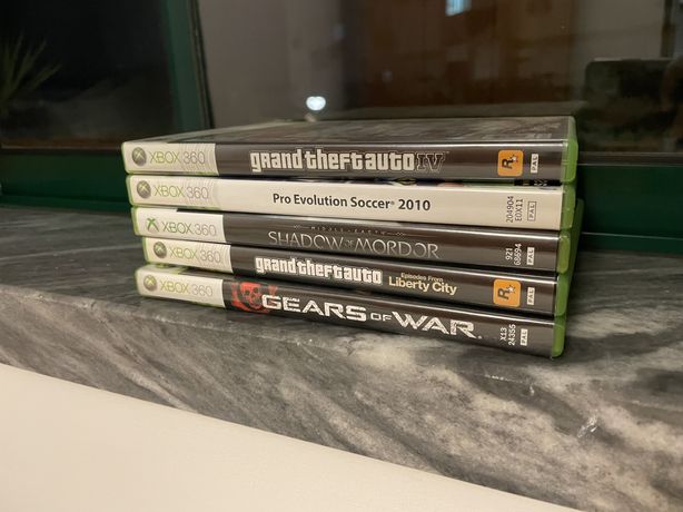 5 Jogos consola Xbox 360