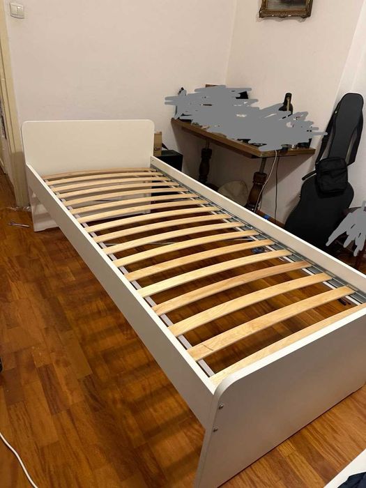 Rama łóżka z dnem z listew 90x200