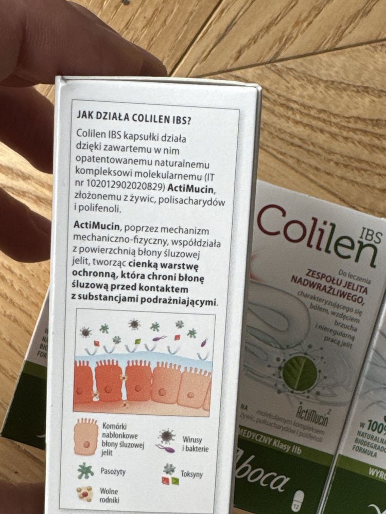 Colilen IBS W zespole jelita drażliwego 40 kaps