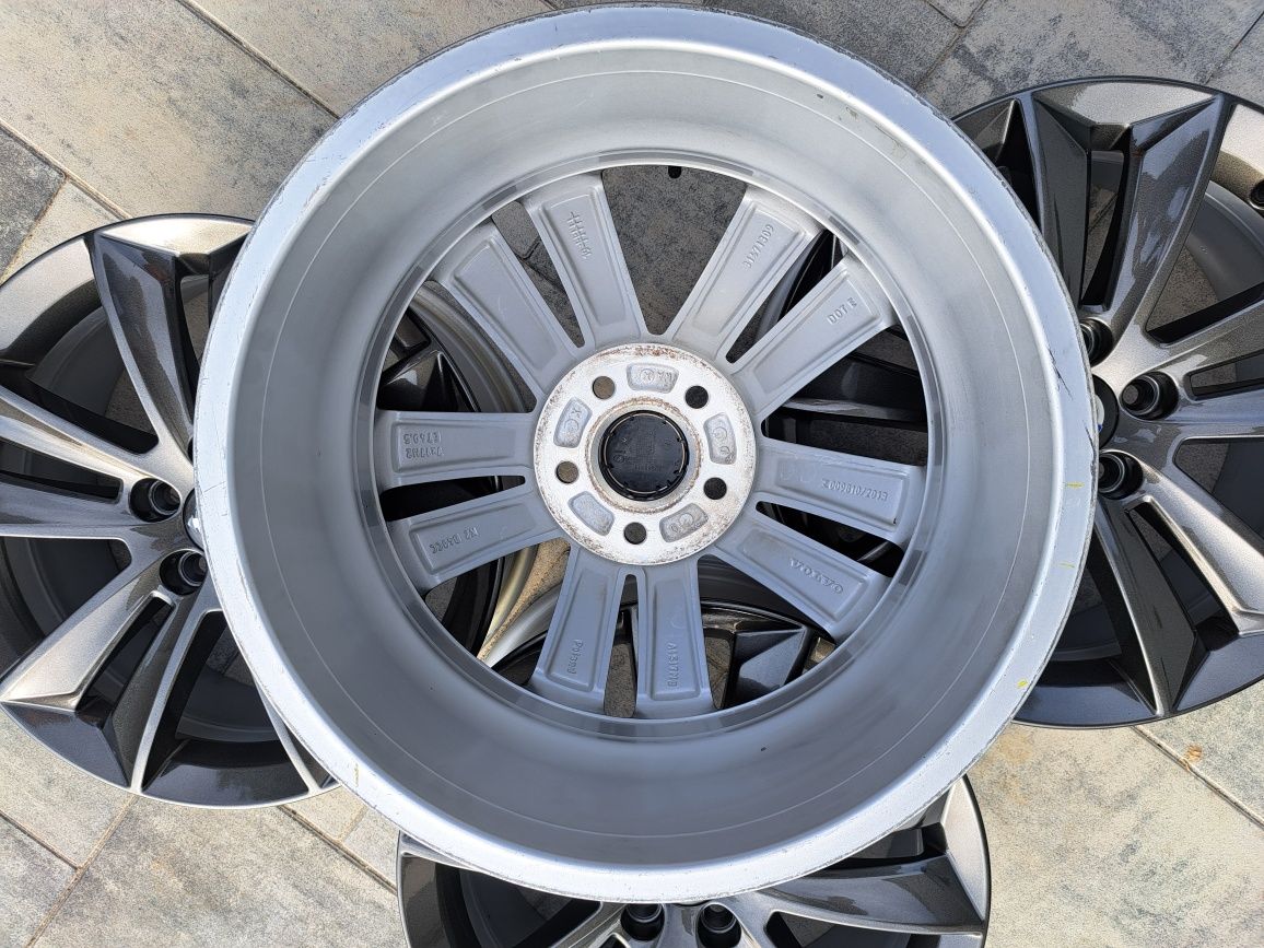 JAK NOWE Felgi Oryginalne VOLVO FORD 17" 7Jx17 et40.5 GRAFITOWE