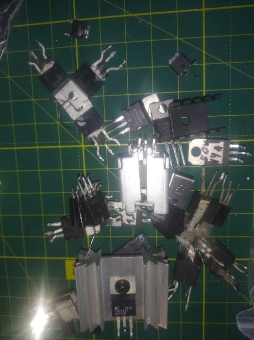 транзистори радіатори алюмінієві