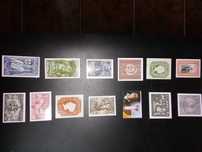 Lote de 13 Selos Metálicos com imagens de Selos Portugueses