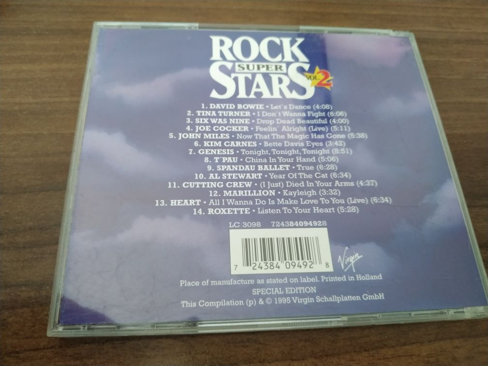 Rock Super Stars vol. 2 - Marillion, Genesis, Heart, Roxette