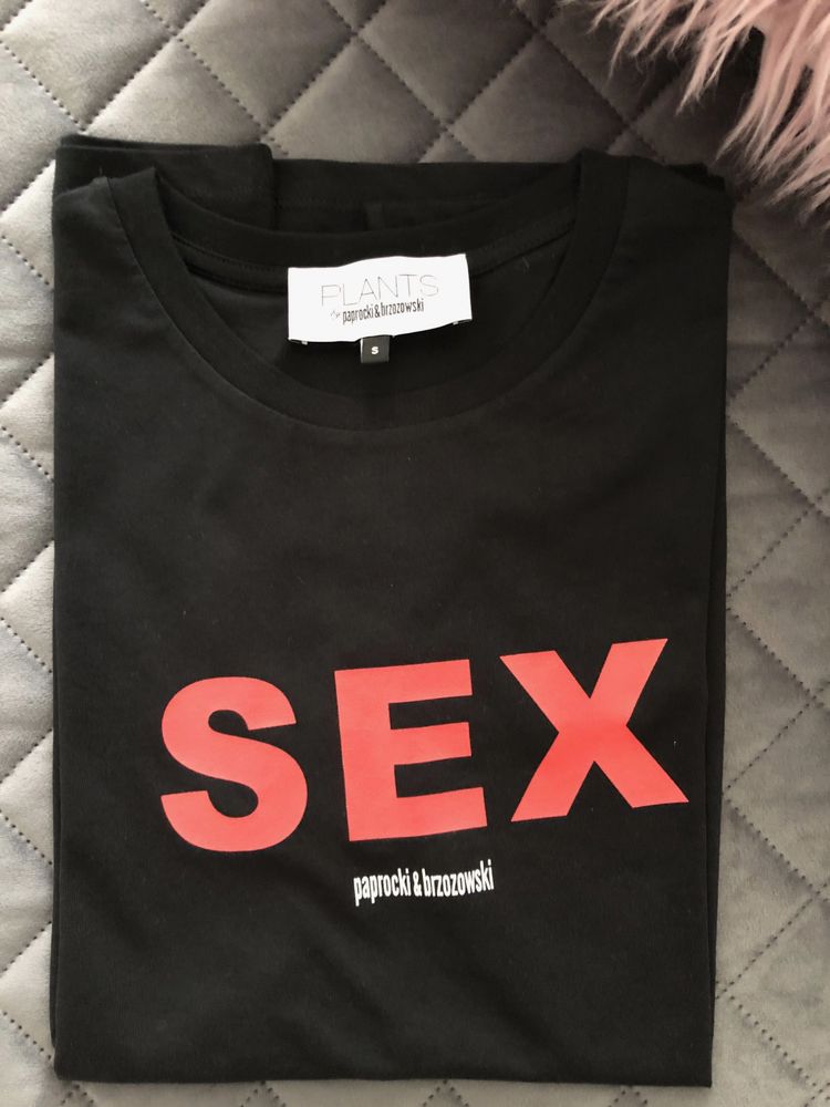 T-shirt PLANTS by Paprocki&Brzozowski - damski S