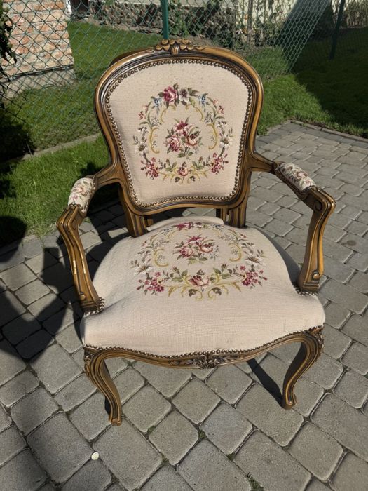 Крісло барокко гобелен стільці барокко