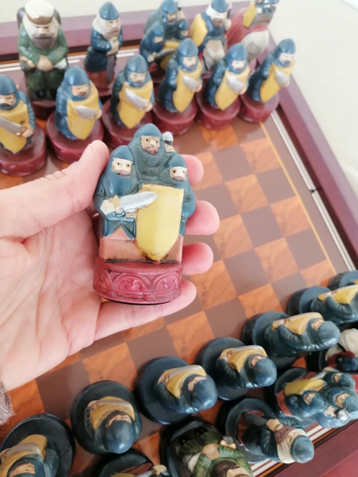 Conjunto de peças de xadrez