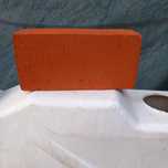 Tijolo maciço vermelho 23x11x6